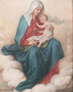 Madonna & Child by Max Ludwig Robmann