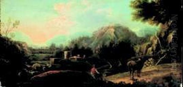 Paesaggio Con Armenti - view 1
