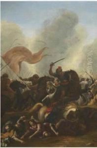 Battaglia Tra Cristiani E Turchi