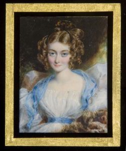 A Miniature Portrait Of A Young Lady, Ann Savage