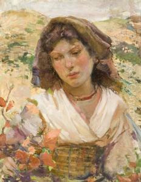 Portrait Of A Young Girl. - view 1