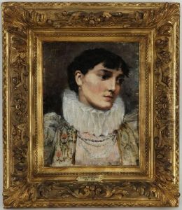 Portrait D'une Dame A La Collerette