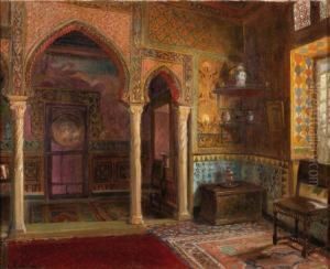 Interieur Mauresque by Georges Antoine Rochegrosse