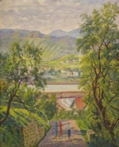 Bajada De M Cristina. Algorta by Juan Jose Rochelt Y Amann