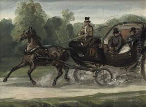 Riding In An Open Carriage