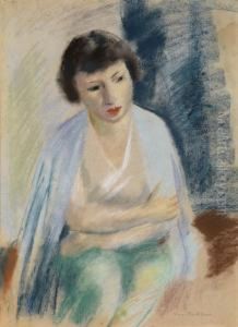 Self-portrait by Vera Rockline