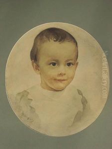 Portret Dziecka by Henryk Rodakowski