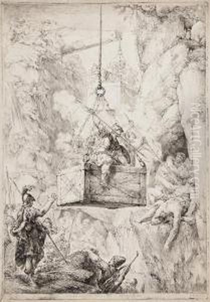 Herod Conducting The Killing Of A Band Of Thieves - view 1