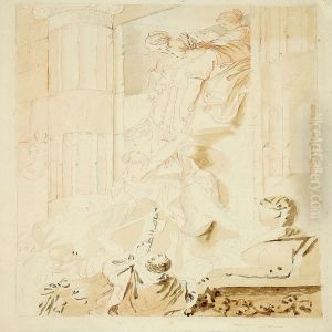 Classic Scene by Christian Bernhard Rode