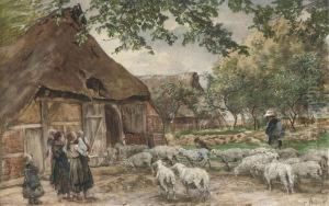 Herding The Sheep by Karl Rodeck