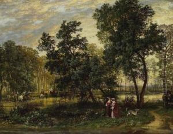 Hunting Company In The Forest - view 1