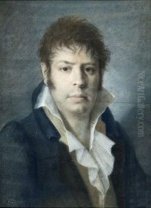 Retrato De Un Joven Con Levita Azul Retrato De Un Joven Con Levita Azul
