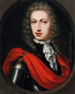 A Portrait Of James Fitz-james by P. Rodingh