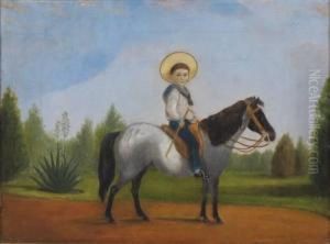 Untitled - Young Boy On A Pony