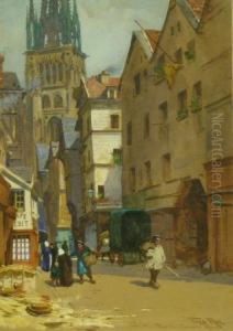 Rouen Street Scene