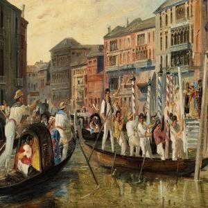 Regatta In Venice