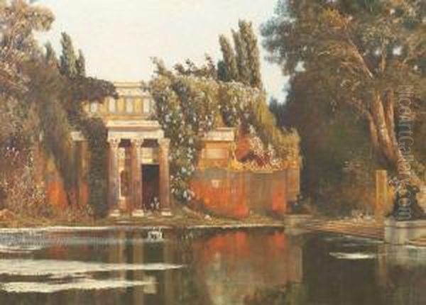 Romische Villa In Gartenlandschaft - view 1