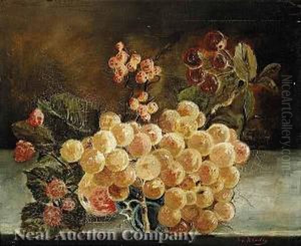 Still Life With Grapes, Currants, Cherries And Raspberries - view 1