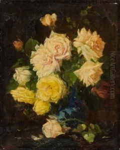 Rosenstilleben by Willem Roelofs