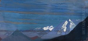 Himalayan Snows by Nicolaj Konstantinov Roerich