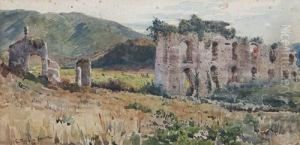 L'acquedotto Claudio by Ettore Roesler Franz