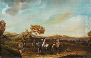 "campagna Romana" by Ettore Roesler Franz