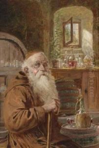 Monk In The Wine Cellar