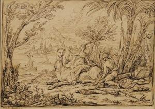 Allegory Of Asia - view 1