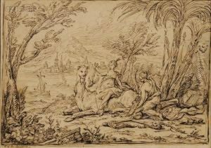 Allegory Of Asia Allegory Of Asia