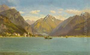 View Of Fluelen At Lake Lucerne