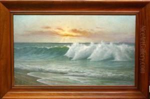 Marine Sunset by Charles Albert Rogers