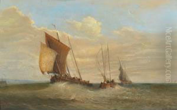 Shipping Off A Pierhead - view 1