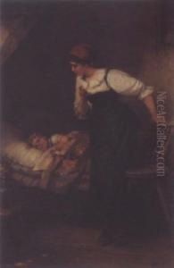 Sleeping Child by Wilhelm Ii Rogge
