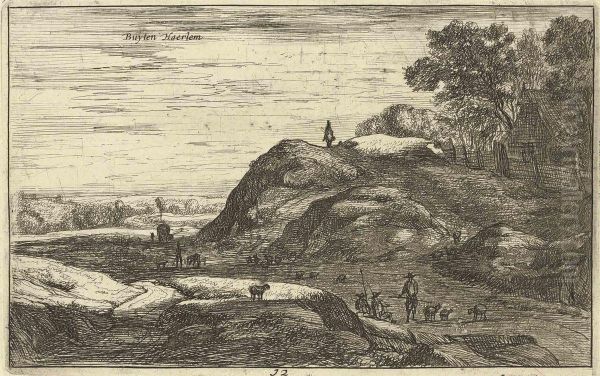 Four Plates From: Eight Landscapes With Views In Various Provinces - view 1
