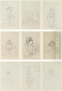 Five Studies Of Eastern Maidens