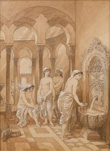 The Bathers by Camille Rogier