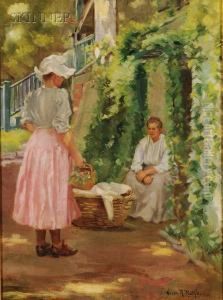 In The Garden by Helena Regina Rohbausch