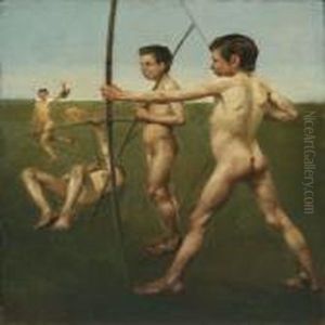 Young Naked Archers