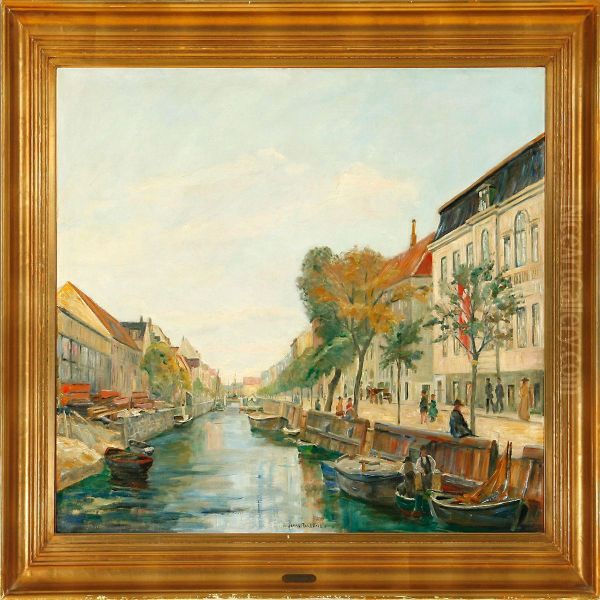Harbour Scene Fromchristianshavn, Denmark - view 1