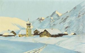 Alpine Village by Wolf, Walter Rohricht