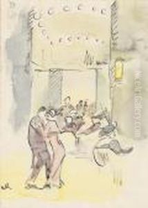 Tanzlokal. by Wolf, Walter Rohricht