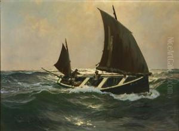 Fishermen Returning - view 1