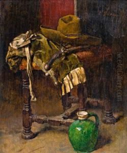 Stillleben Mit Grunem Krug by Friedrich, Fritz Rojka