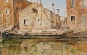 Hauser Am Kanal by Friedrich, Fritz Rojka