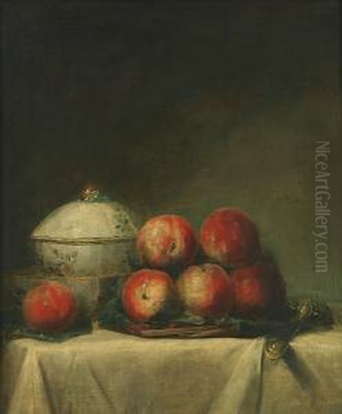 Still Life With Peaches - view 1