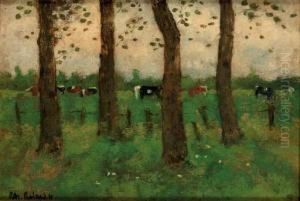 Cows In A Field by Richard Nicolaas Roland Holst