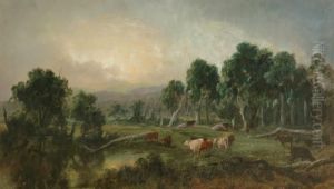 Early Morning Yarra Flats by Charles Rolando