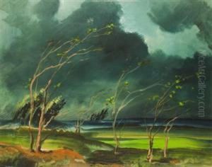 A Storm by Viktor Rolin