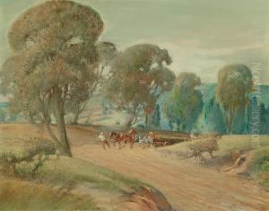The Timber Wagon by Sunderland Rollinson