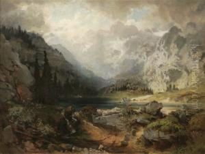 Gosausee Und Dachstein In Osterreich